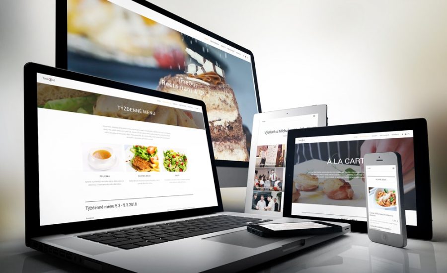TimeOut Restaurant and Cafe s novou online prezentáciou od JUICY.sk